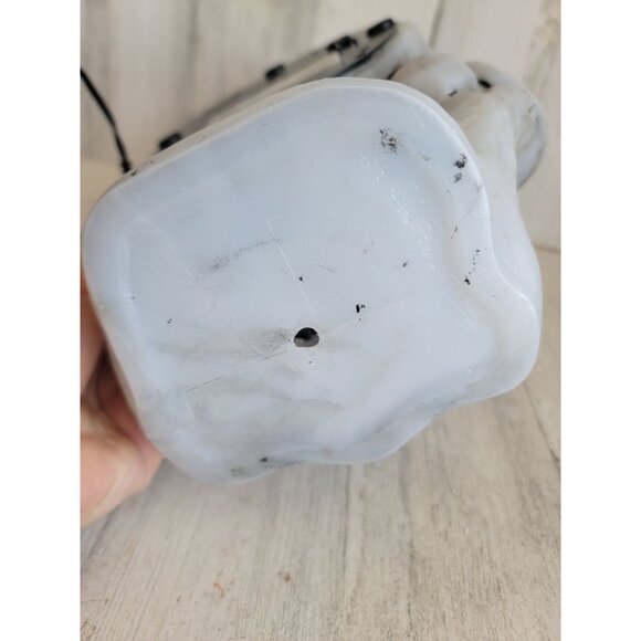 Vintage hanging red eye skeleton skull Halloween home prop - Picture 16 of 16